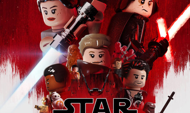 Póster de Star Wars: Los Últimos Jedi en versión LEGO