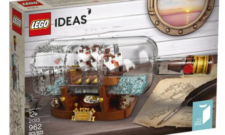 Nuevo set de LEGO Ideas: 21313 Ship in a Bottle, a la venta en Febrero